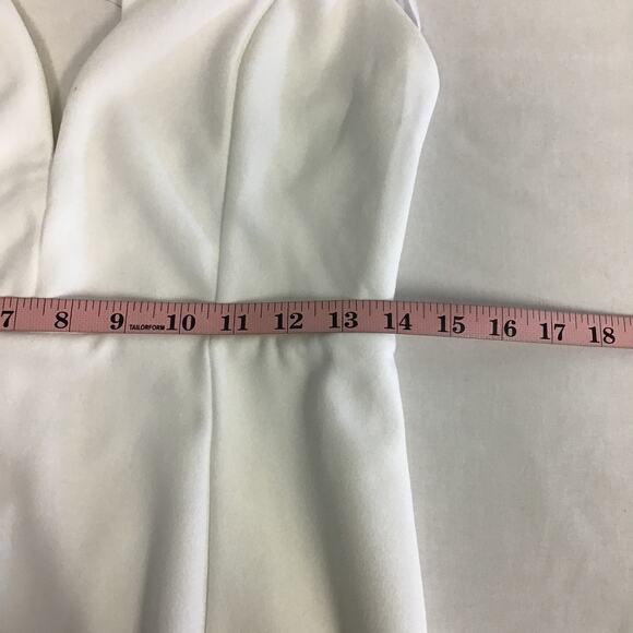 LULU'S SZ M Love Galore White Mermaid Maxi Bridal Wedding Formal Dress NEW B106 - Picture 6 of 10